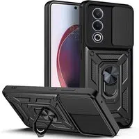 Custodia per Oppo A80, Techsuit, CamShield, Nera — 3