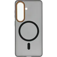 Custodia MagSafe per Samsung Galaxy S26 S942, OEM, Go Orange, Nera — 3