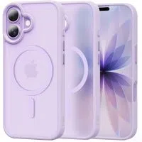 Custodia MagSafe per Apple iPhone 17, Tech-Protect, Magmat, Viola Opaco — 3