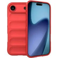Custodia per Apple iPhone 17 Air, Techsuit, Magic Shield, Rossa — 3