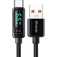 Cavo Dati e Ricarica USB-A - USB-C McDodo CA-8690 Display, 66W, 1.2m, Nero — 3