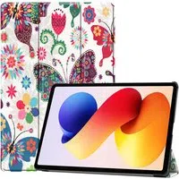 Custodia per Xiaomi Redmi Pad 2 Pro, Techsuit, FoldPro Butterfly, Multicolore — 3