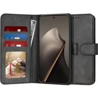 Custodia per Xiaomi 15T, Techsuit, Diary Book, Nera — 3