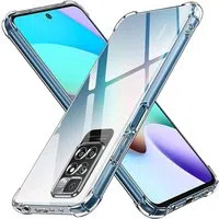 Custodia per Xiaomi Redmi 10 2022 / 10 (2021), Techsuit, Shockproof Clear, Trasparente — 3