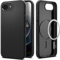 Custodia MagSafe per Apple iPhone 17e / 16e, Spigen, Liquid Air, Nero Opaco ACS09151 — 3