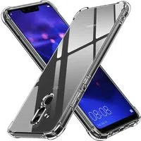 Custodia per Huawei Mate 20 Lite, Techsuit, Shockproof Clear, Trasparente — 3