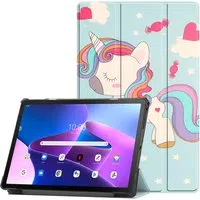 Custodia per Xiaomi Redmi Pad 2, Techsuit, FoldPro Unicorn, Multicolore — 3