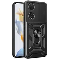 Custodia per Honor 90, Techsuit, CamShield, Nera — 3