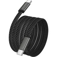 Cavo Dati e Ricarica USB-C - USB-C Borofone BX124 Peace, 60W, 1m, Nero — 3