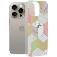 Custodia per Apple iPhone 15 Pro Max, Techsuit, Marble, Viola — 3