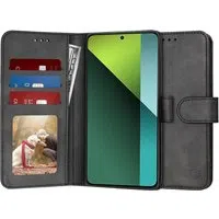Custodia per Xiaomi Poco X6 / Note 13 Pro 5G, Techsuit, Diary Book, Nera — 3