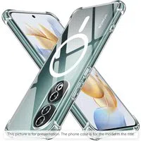 Custodia MagSafe per Xiaomi 17, Techsuit, Antiurto, Trasparente — 3