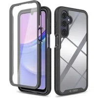 Custodia per Samsung Galaxy A16 5G A166 / A16 4G A165, Tech-Protect, Defence360, Nero — 3