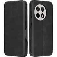 Custodia per OnePlus 13R, Techsuit, Safe Wallet Plus, Nera — 3