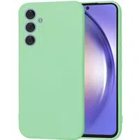 Custodia per Samsung Galaxy A54 A546, Techsuit, SoftFlex, Verde Chiaro