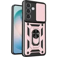 Custodia per Samsung Galaxy S26 Plus S947, Techsuit, CamShield, Rosa Oro — 3