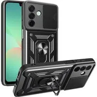 Custodia per Samsung Galaxy A26 A266, Techsuit, CamShield, Nera — 3