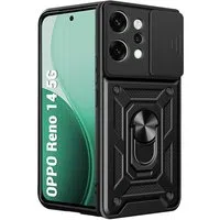 Custodia per Oppo Reno14, Techsuit, CamShield, Nera — 3