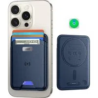 Portafoglio Magsafe, ESR, Classic Geo, Blu Marino — 3