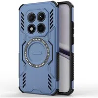 Custodia MagSafe per Xiaomi Redmi Note 15 Pro 5G, Techsuit, ArmorMag, Blu — 3