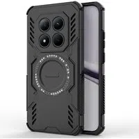 Custodia MagSafe per Xiaomi Poco M8 Pro / Redmi Note 15 Pro+ 5G, Techsuit, ArmorMag, Nera — 3