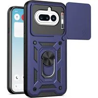 Custodia per Nothing Phone (4a), Techsuit, CamShield, Blu — 3
