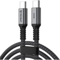 Cavo Dati e Ricarica USB-C - USB-C Techsuit TitanSync Pro CX2, 240W, 2m, Grigio — 3