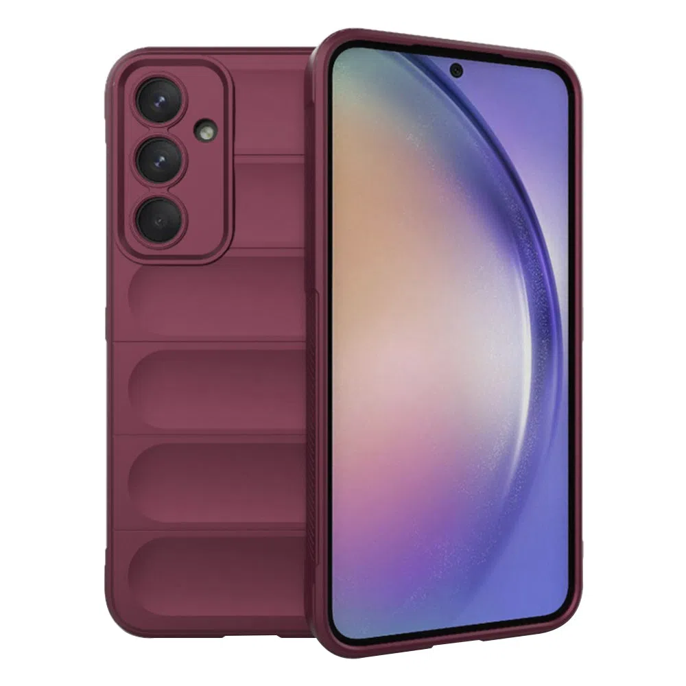 Custodia per Samsung Galaxy A54 A546, Techsuit, Magic Shield, Vinaccia — 2