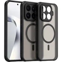 Custodia MagSafe per Xiaomi 17T, Techsuit, HaloFrost II, Nera — 3