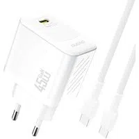 Caricabatterie Retea Con Cavo USB-C Dudao A28C, 45W, 3A, 1 x USB-C, Bianco — 3