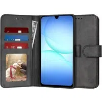Custodia per Samsung Galaxy A17 5G, Techsuit, Diary Book, Nera — 3