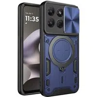 Custodia per Motorola Moto G37 Power, Techsuit, CamGuard Pro, Blu — 3