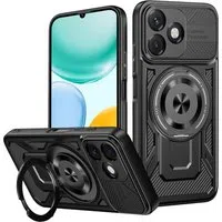 Custodia per Honor X5c Plus, Techsuit, RuggedCam, Nera — 3