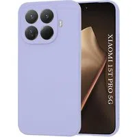 Custodia per Xiaomi 15T Pro, Techsuit, SoftFlex, Lilla Chiaro — 3