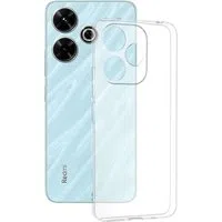 Custodia per Xiaomi Poco M6 4G / Redmi 13, Techsuit, Clear, Trasparente — 3