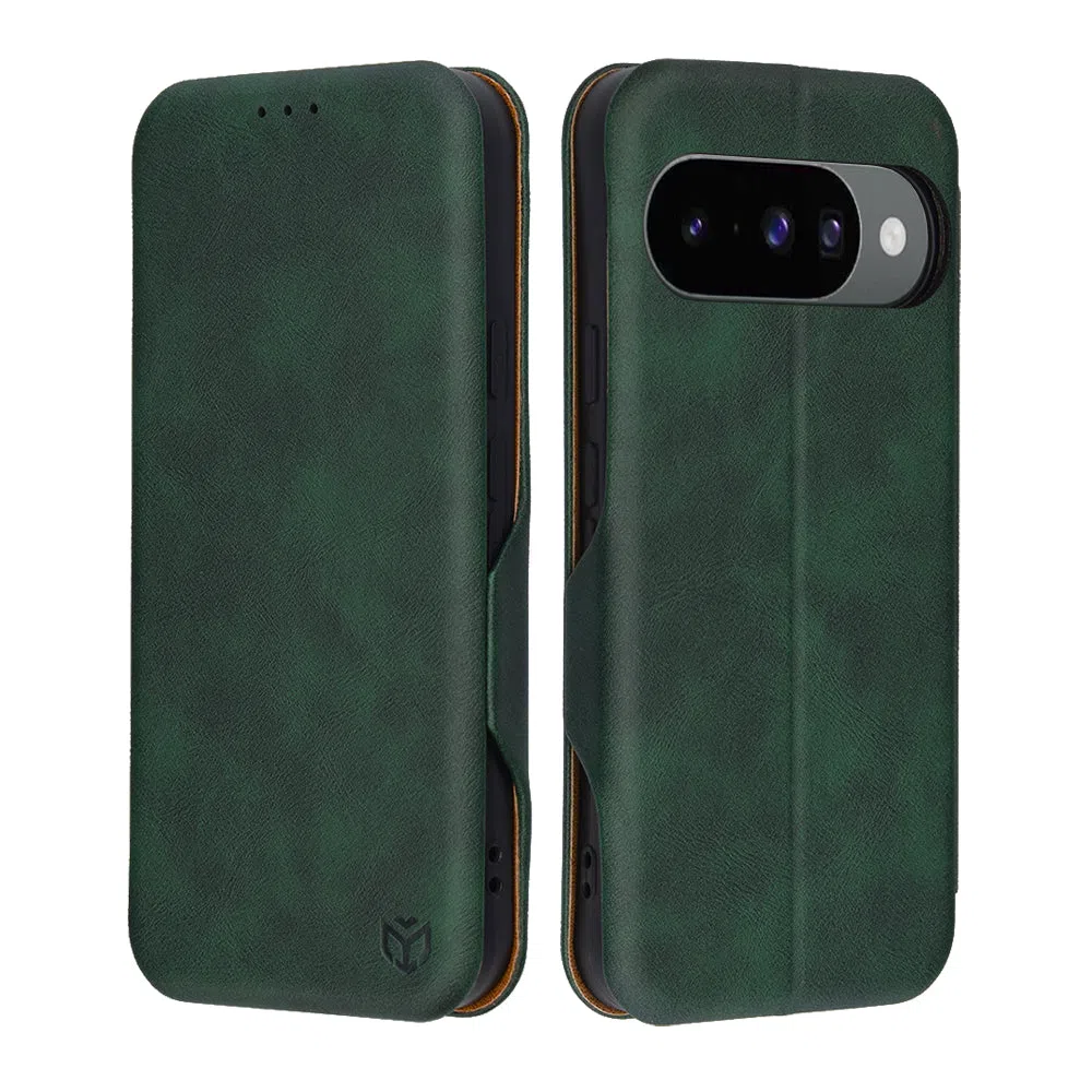 Custodia per Google Pixel 10 Pro / 10, Techsuit, Safe Wallet Plus, Verde — 2