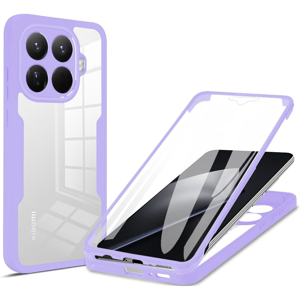 Techsuit Custodia per Xiaomi 15T Pro, Techsuit, ColorVerse 360, Viola