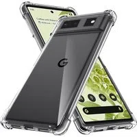 Custodia per Google Pixel 6, Techsuit, Shockproof Clear, Trasparente — 3