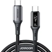 Cavo Dati e Ricarica USB-C - USB-C Joyroom S-A60 StarTalk, 100W, 1.2m, Nero — 3