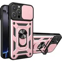 Custodia per Apple iPhone 16 Pro Max, Techsuit, CamShield, Rosa — 3