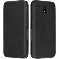 Custodia per Samsung Galaxy J7 (2017) J730, Techsuit, Safe Wallet Plus, Nera — 3