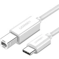 Cavo Stampante UGREEN US241, USB-C - USB-B, 1.5m, Bianco — 3