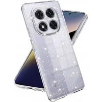 Custodia per Xiaomi Poco X7 / Note 14 Pro 5G, Techsuit, SparkleSkin, Trasparente — 3