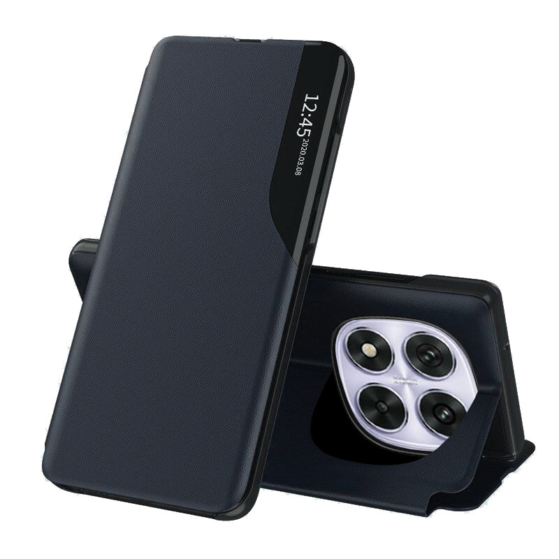 Custodia per Xiaomi Poco X7 / Note 14 Pro 5G, Techsuit, eFold, Blu Scuro