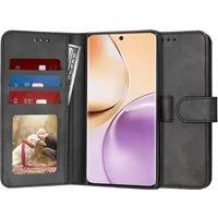 Custodia per Realme 14 Pro, Techsuit, Diary Book, Nera — 3