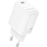 Caricabatterie Retea Borofone BN28 Fuente, 30W, 3A, 1 x USB-C, Bianco — 3