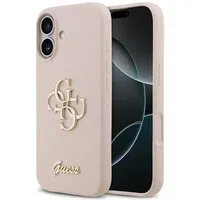 Custodia per Apple iPhone 17, Guess, Big 4G Script, Rosa Chiaro — 3