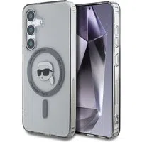 Custodia MagSafe per Samsung Galaxy S25 S931, Karl Lagerfeld, IML Karl's Head, Nera — 3