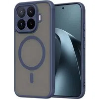 Custodia MagSafe per Xiaomi 17T Pro, Techsuit, HaloFrost II, Blu Navy — 3