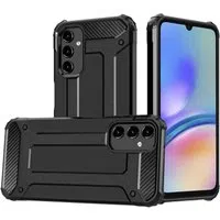 Custodia per Samsung Galaxy A05s A057, Techsuit, Hybrid Armor, Nera — 3